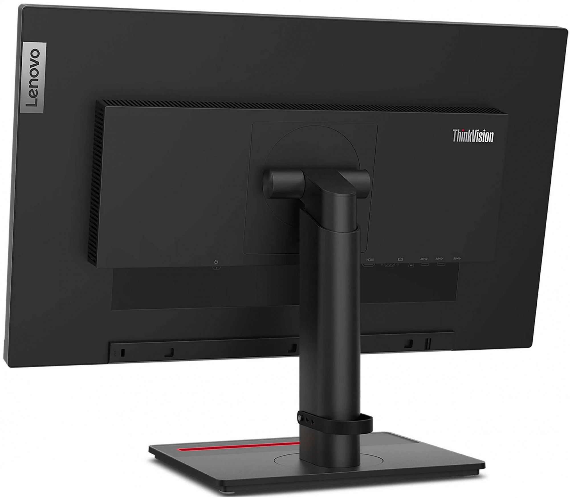 Монитор Lenovo 23.8" ThinkVision T24i-2L черный IPS LED 4ms 16:9 HDMI матовая HAS Piv 250cd 178гр/178гр 1920x1080 60Hz VGA DP FHD USB 5.9кг — фото 4