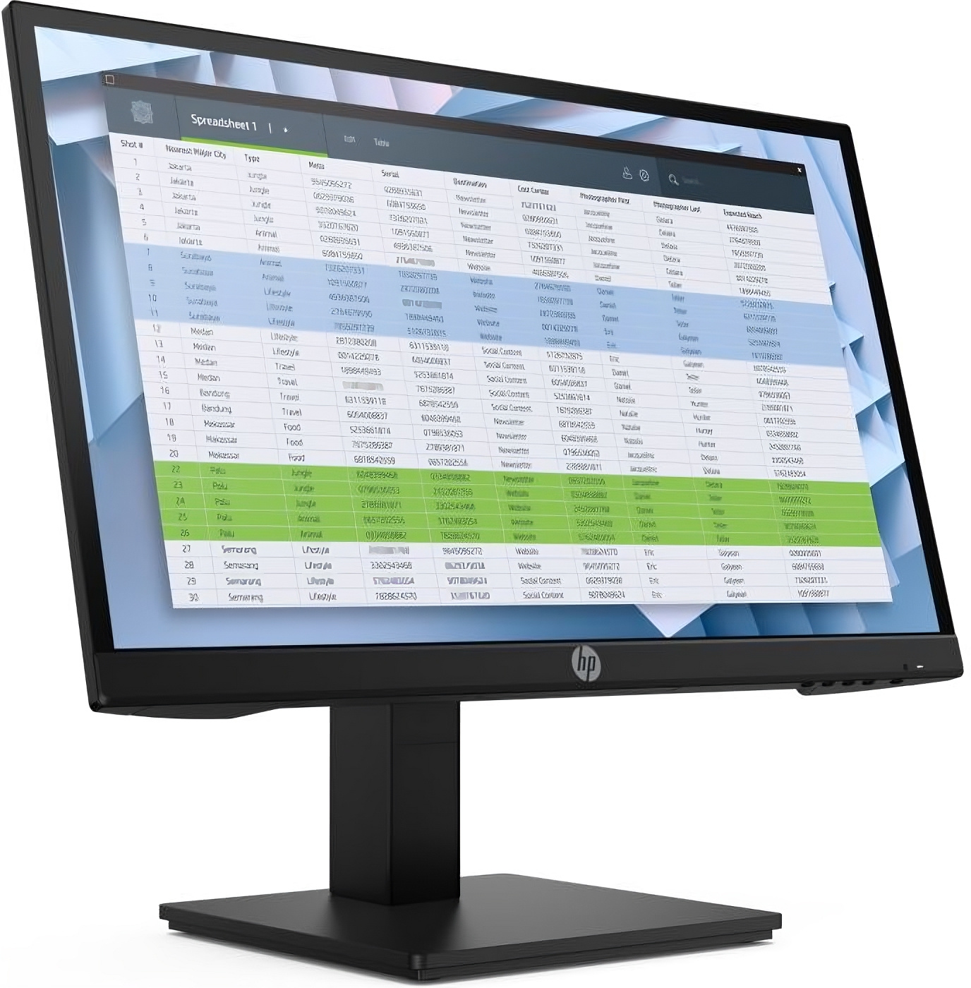Монитор HP 21.5" P22h G4 черный IPS 16:9 HDMI матовая HAS 250cd 178гр/178гр 1920x1080 60Hz VGA DP FHD 4.14кг