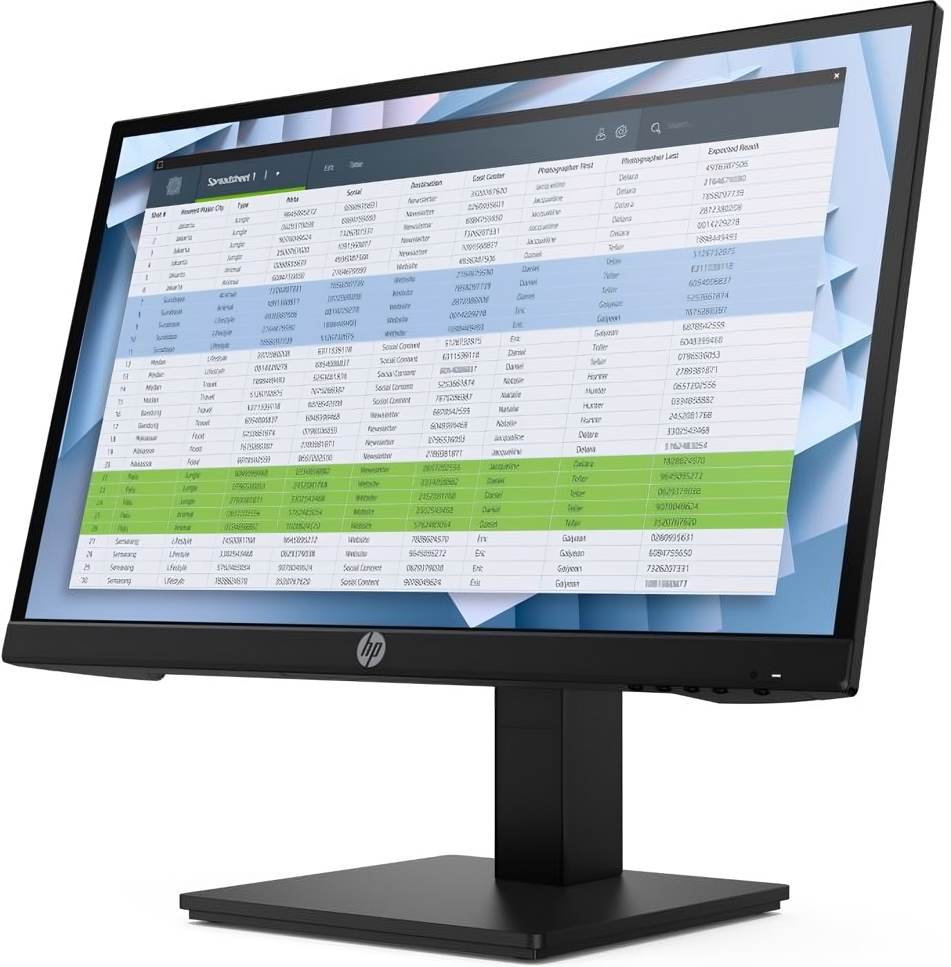 Монитор HP 21.5" P22h G4 черный IPS 16:9 HDMI матовая HAS 250cd 178гр/178гр 1920x1080 60Hz VGA DP FHD 4.14кг — фото 3