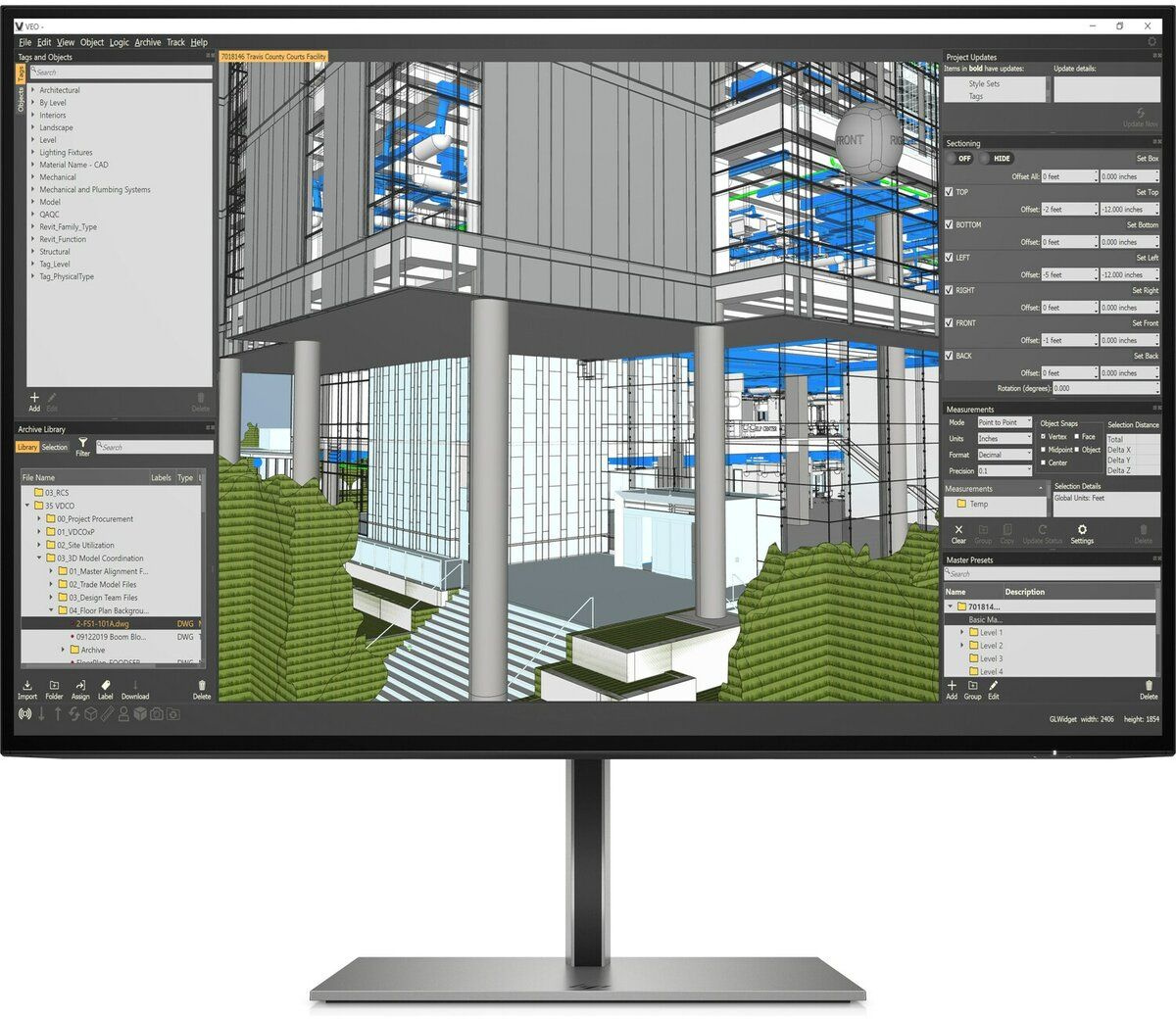 Монитор HP 24" Z24n G3 — фото 2