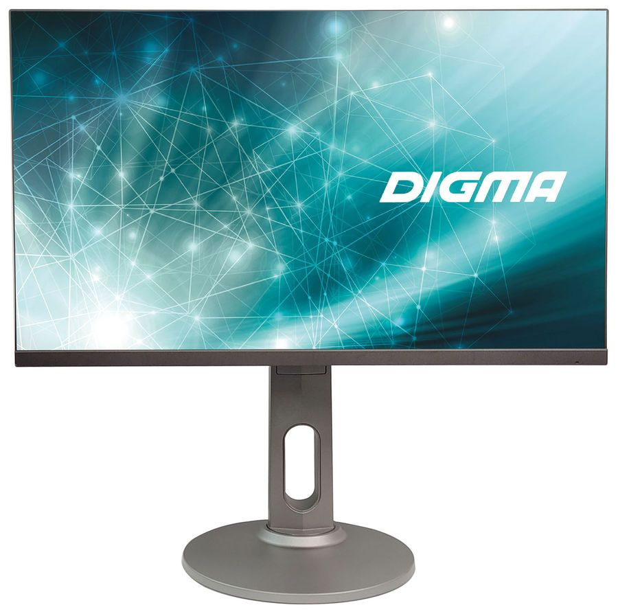 Монитор Digma 27" DM-MONB2708 черный IPS LED 5ms 16:9 HDMI M/M матовая HAS Piv 300cd 178гр/178гр 2560x1440 75Hz DP 2K USB 4.93кг — фото 2