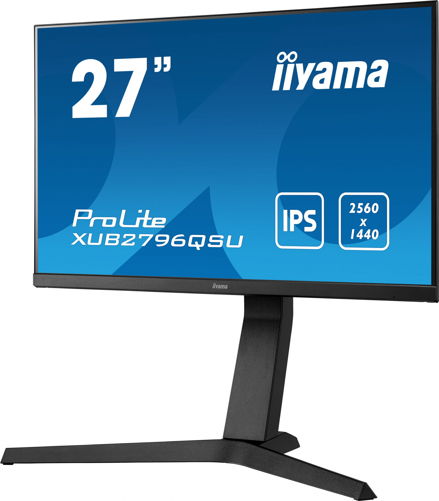 Монитор Iiyama 27" XUB2796QSU-B1 черный IPS LED 1ms 16:9 HDMI M/M матовая HAS Piv 1000:1 250cd 178гр/178гр 2560x1440 75Hz DP WQ USB 5.4кг — фото 3
