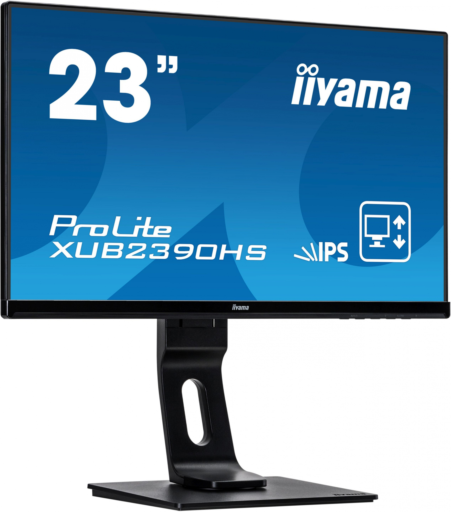 Монитор Iiyama 23" ProLite XUB2390HS-B1 черный AH-IPS LED 5ms 16:9 DVI HDMI M/M матовая HAS Piv 1000:1 250cd 178гр/178гр 1920x1080 75Hz VGA FHD 5.4кг — фото 3