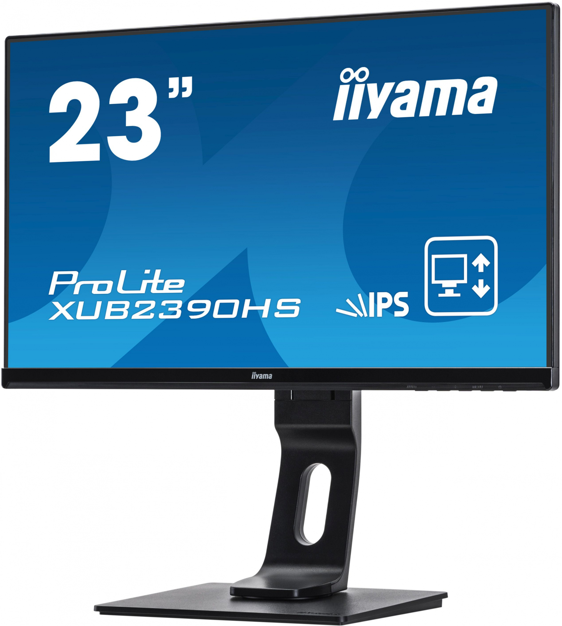 Монитор Iiyama 23" ProLite XUB2390HS-B1 черный AH-IPS LED 5ms 16:9 DVI HDMI M/M матовая HAS Piv 1000:1 250cd 178гр/178гр 1920x1080 75Hz VGA FHD 5.4кг — фото 4