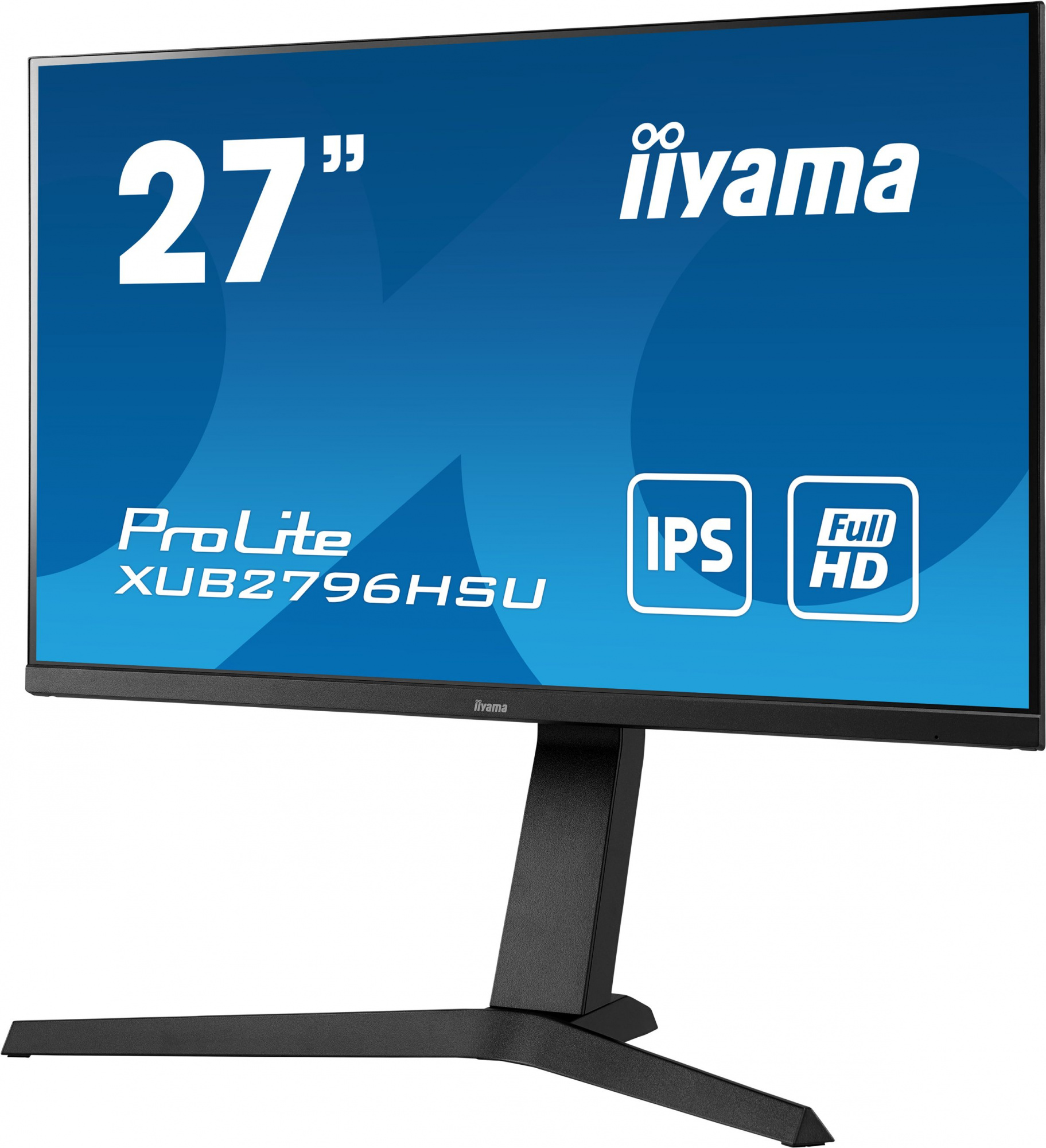 Монитор Iiyama 27" ProLite XUB2796HSU-B1 черный IPS LED 1ms 16:9 HDMI M/M матовая HAS Piv 1000:1 250cd 178гр/178гр 1920x1080 75Hz DP FHD USB 5.4кг — фото 4