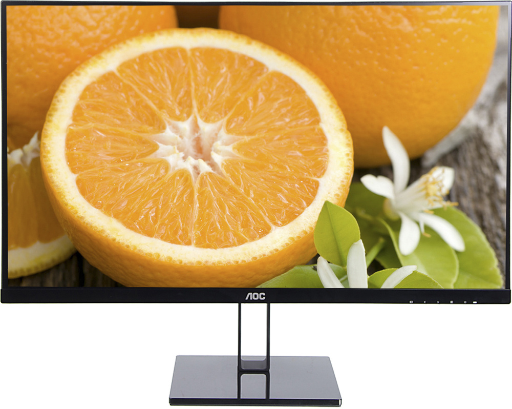 Монитор AOC 27" Value Line 27V2Q(00/01) черный IPS LED 4ms 16:9 HDMI матовая 250cd 178гр/178гр 1920x1080 75Hz DP FHD 4.22кг — фото 2