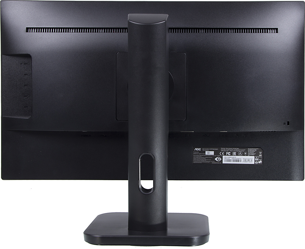 Монитор AOC 23.8" Professional 24P1(00/01) черный IPS LED 16:9 DVI HDMI M/M матовая HAS Piv 1000:1 250cd 178гр/178гр 1920x1080 60Hz VGA DP FHD USB 4.6кг