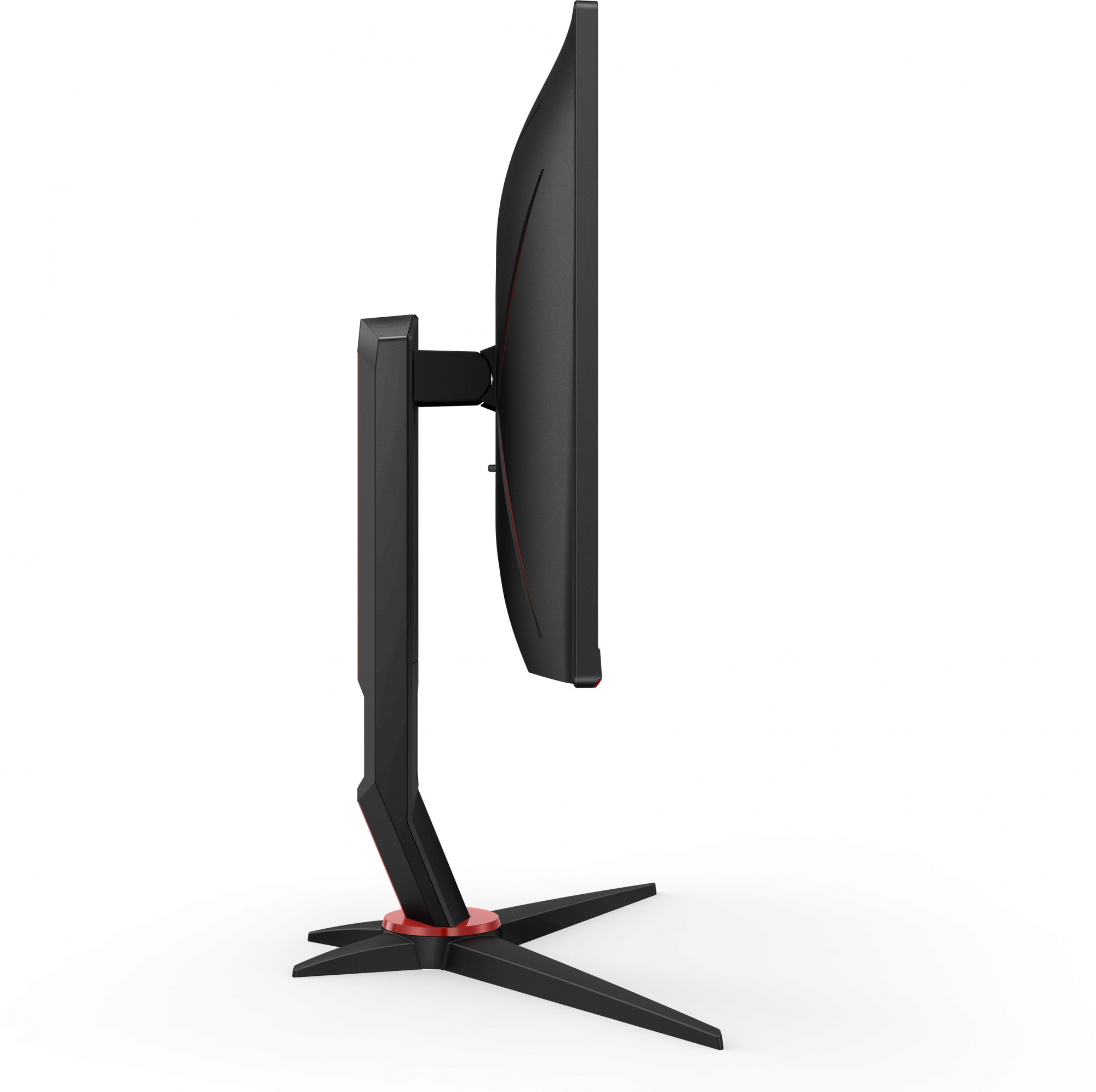 Монитор AOC 23.8" Gaming 24G2U5-BK черный/красный IPS LED 1ms 16:9 HDMI M/M матовая HAS Piv 250cd 178гр/178гр 1920x1080 75Hz FreeSync Premium VGA DP FHD USB 4.25кг — фото 7