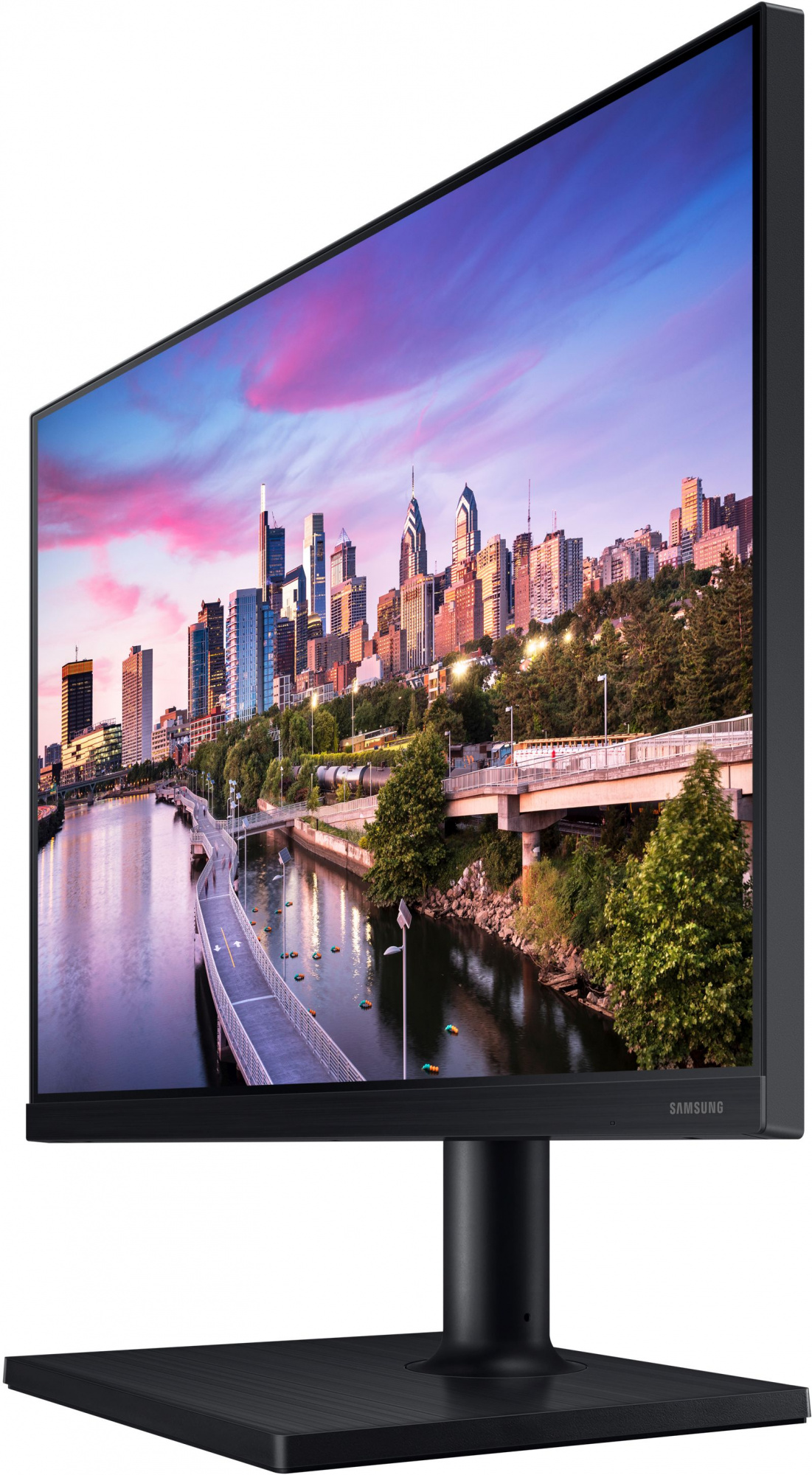 Монитор Samsung 24" F24T450GY черный IPS LED 16:10 DVI HDMI M/M матовая HAS Piv 250cd 178гр/178гр 1920x1200 75Hz DP FHD USB 5.5кг (RUS) — фото 7