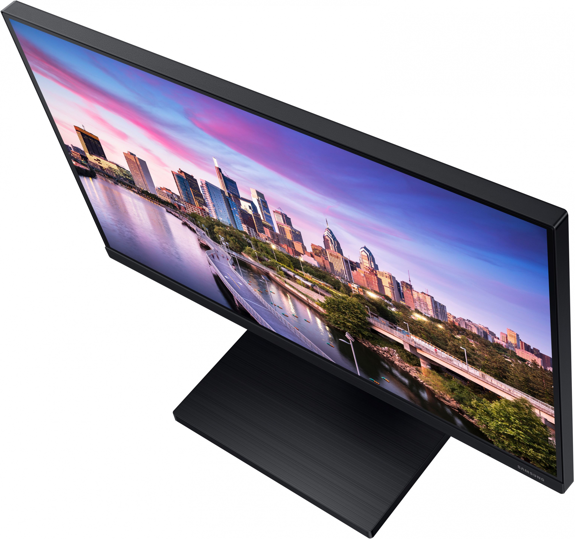 Монитор Samsung 24" F24T450GY черный IPS LED 16:10 DVI HDMI M/M матовая HAS Piv 250cd 178гр/178гр 1920x1200 75Hz DP FHD USB 5.5кг (RUS) — фото 10