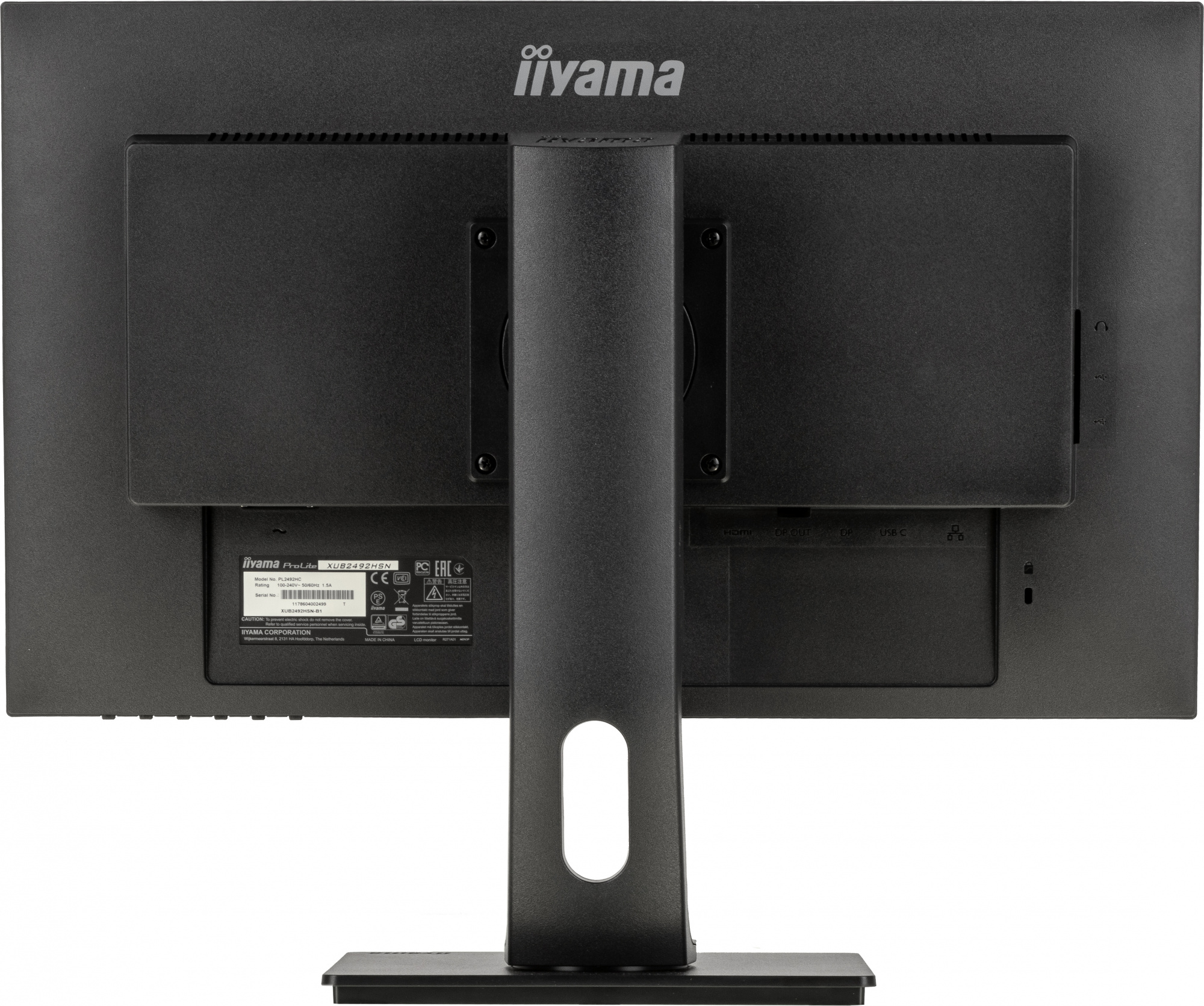 Монитор Iiyama 23.8" ProLite XUB2492HSN-B1 черный IPS LED 16:9 HDMI M/M матовая HAS Piv 250cd 178гр/178гр 1920x1080 75Hz DP FHD USB 5.4кг — фото 3