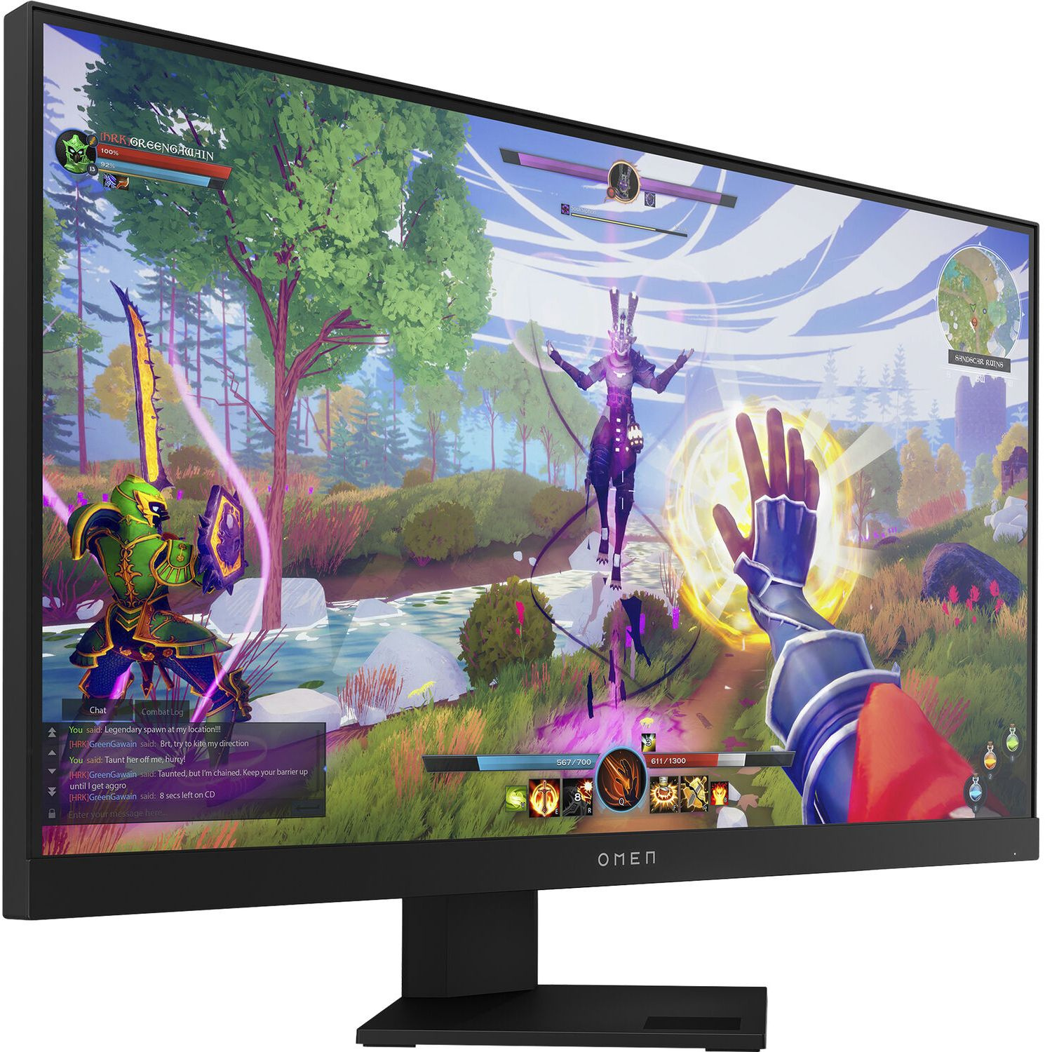 Монитор HP 24.5" Omen 25i черный IPS 1ms 16:9 HDMI 400cd 178гр/178гр 1920x1080 165Hz FreeSync Premium Pro DP FHD USB 5.3кг — фото 2