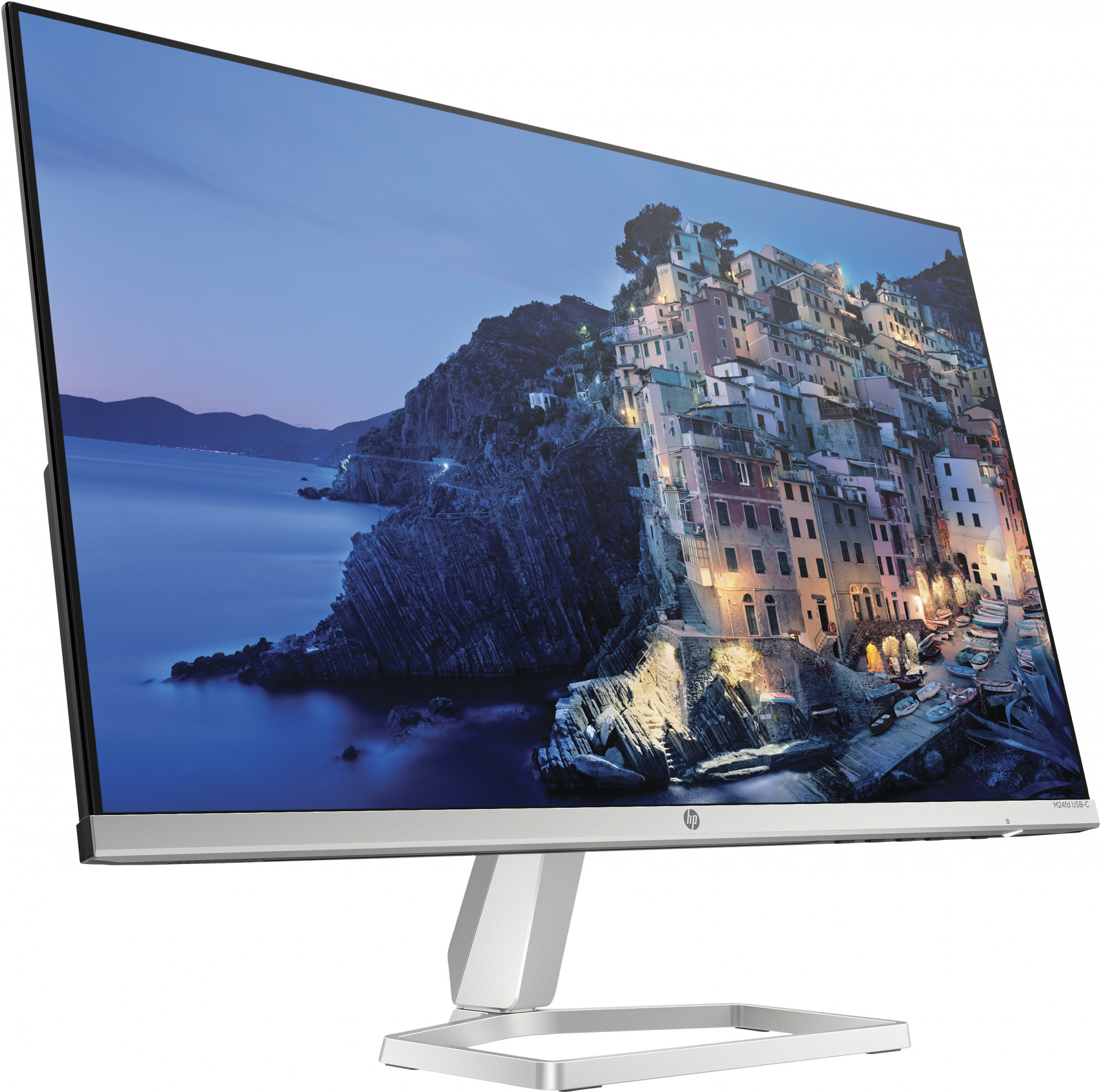 Монитор HP 23.8" M24fd USB-C черный IPS 5ms 16:9 HDMI 300cd 178гр/178гр 1920x1080 75Hz FreeSync VGA FHD USB 2.5кг — фото 2