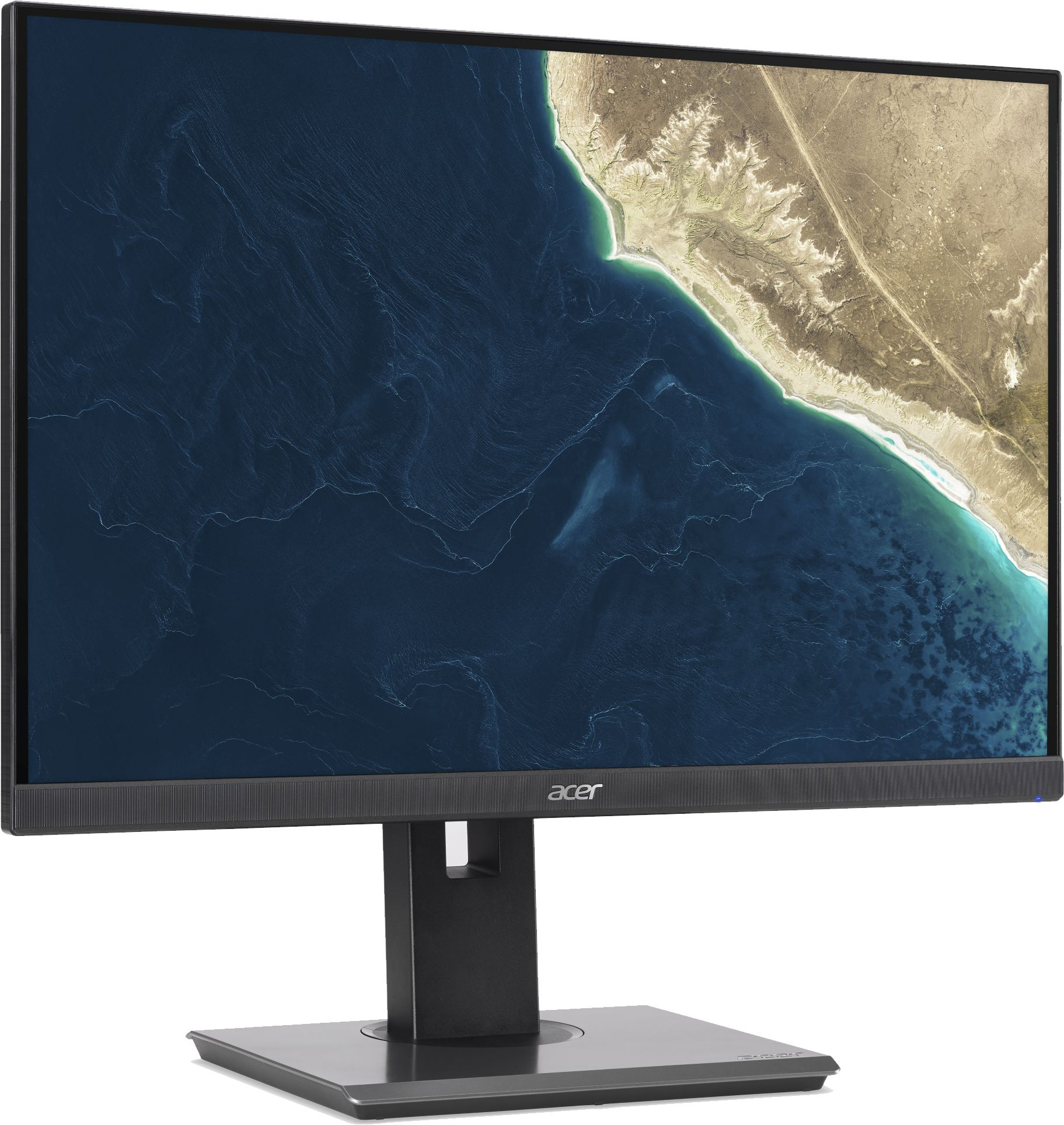 Монитор Acer 24" B247Wbmiprxv черный IPS LED 4ms 16:10 HDMI M/M матовая HAS Piv 1000:1 300cd 178гр/178гр 1920x1200 75Hz VGA DP WU USB 6.2кг — фото 2