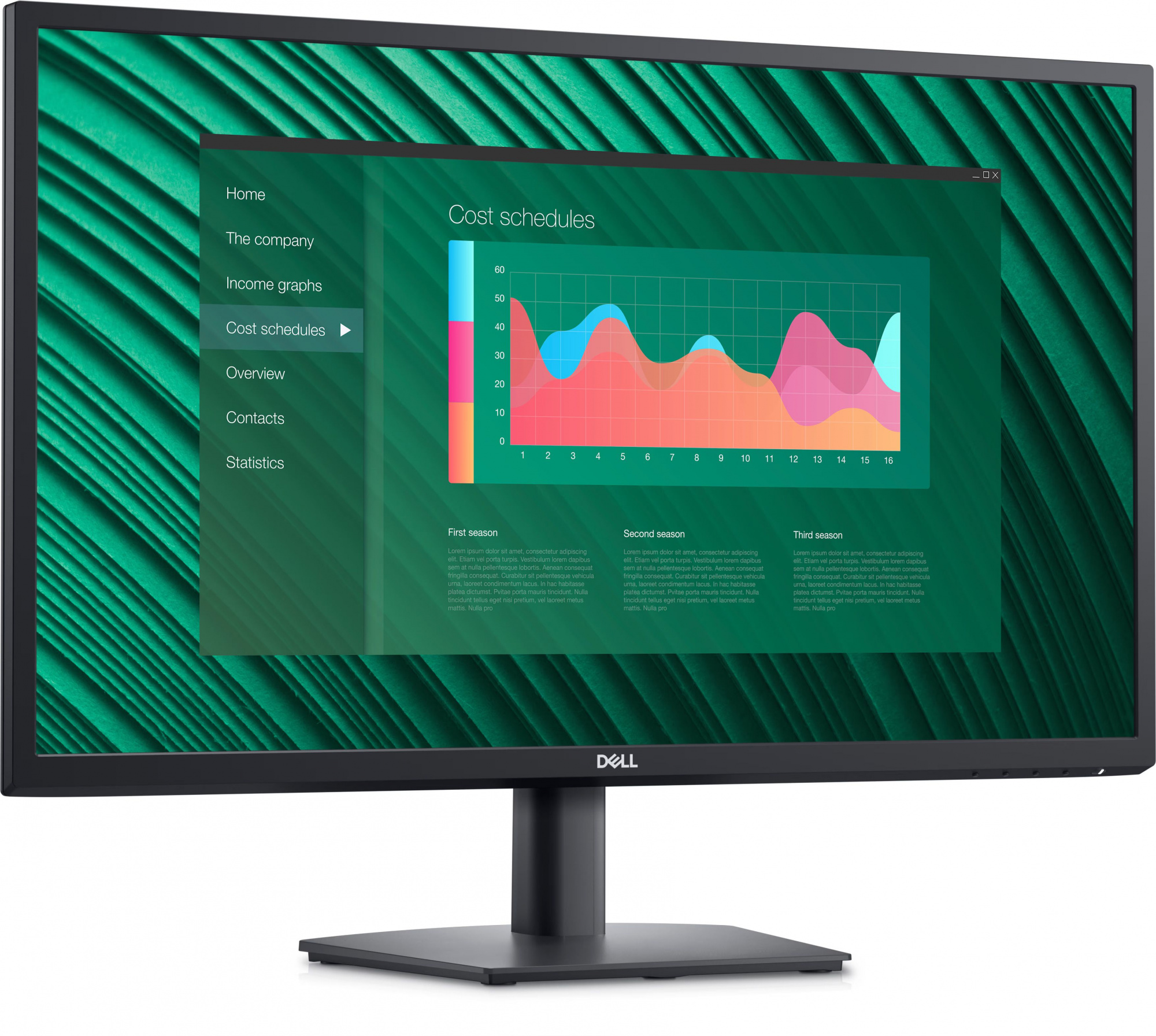 Монитор Dell 27" E2723H черный VA LED 5ms 16:9 матовая 300cd 178гр/178гр 1920x1080 60Hz VGA DP FHD 4.86кг — фото 3