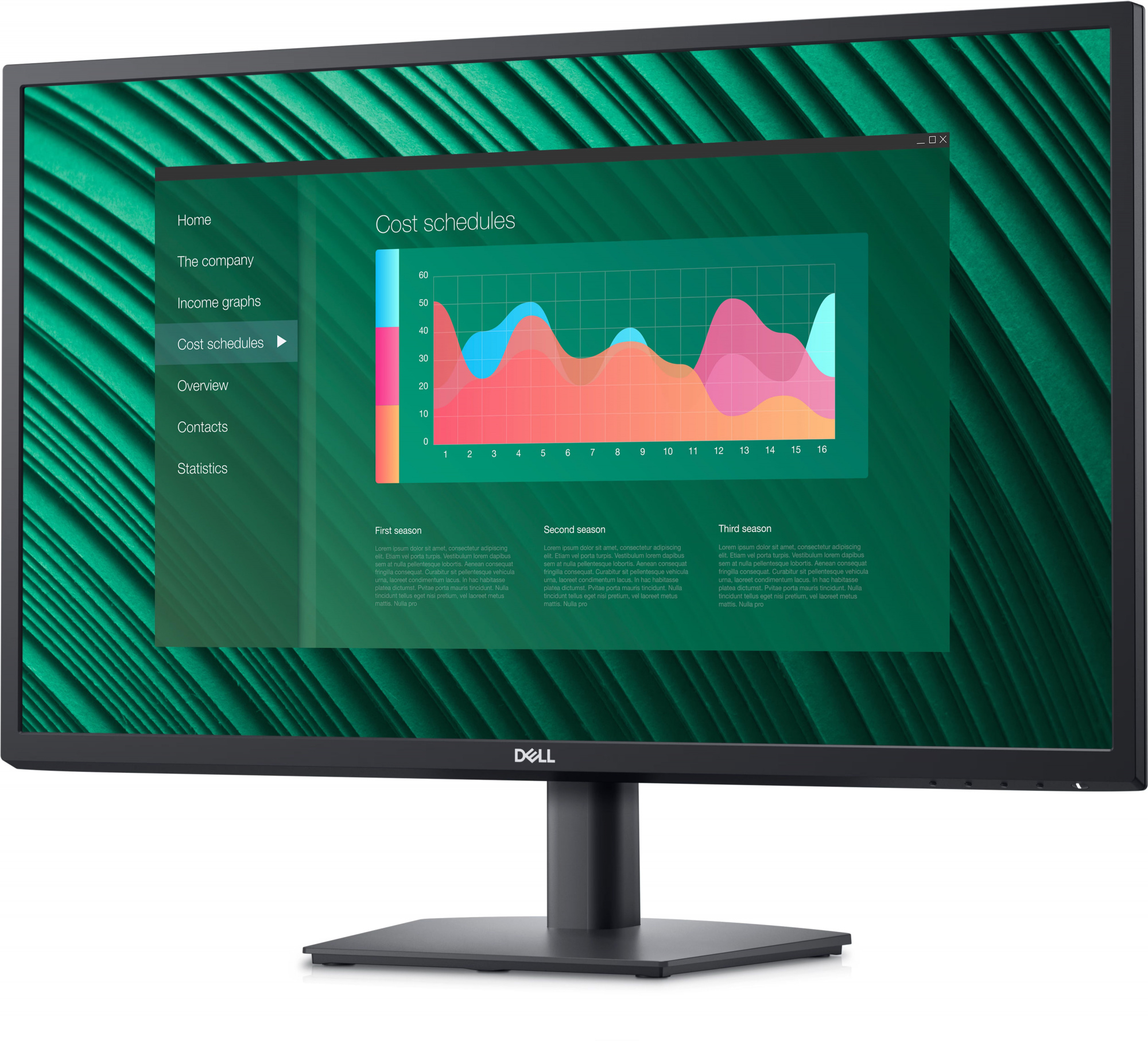 Монитор Dell 27" E2723H черный VA LED 5ms 16:9 матовая 300cd 178гр/178гр 1920x1080 60Hz VGA DP FHD 4.86кг — фото 4