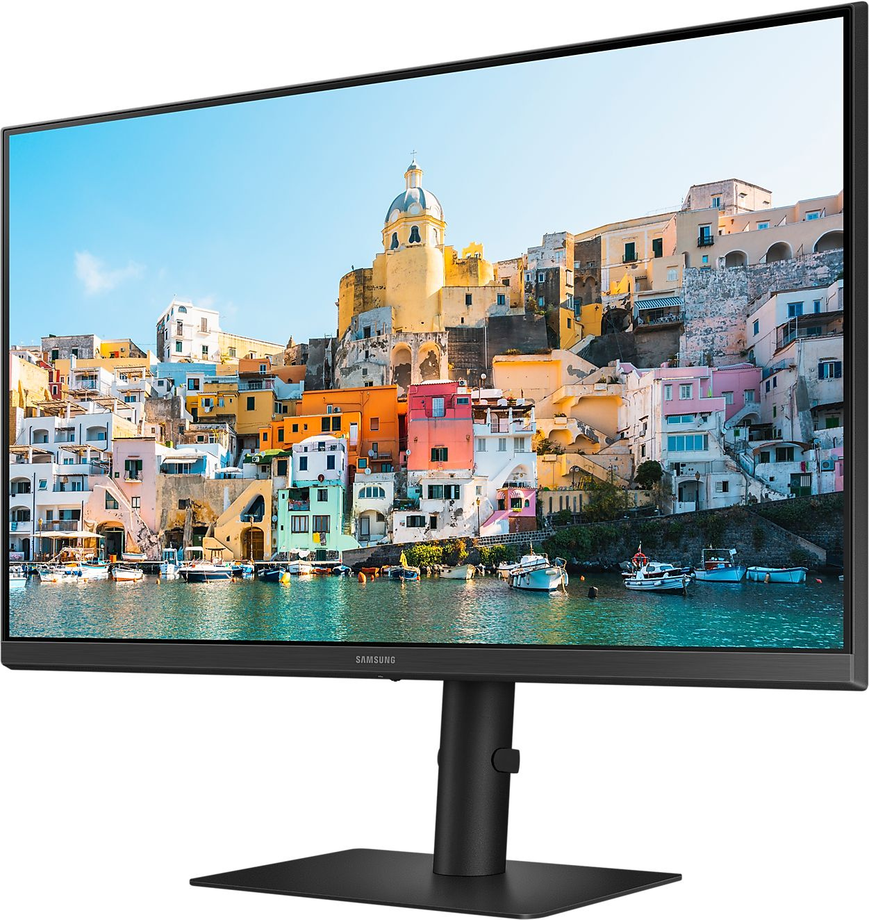 Монитор Samsung 24" S24A400UJU черный IPS LED 16:9 HDMI матовая HAS Piv 250cd 178гр/178гр 1920x1080 75Hz FreeSync DP FHD USB 5.2кг — фото 2