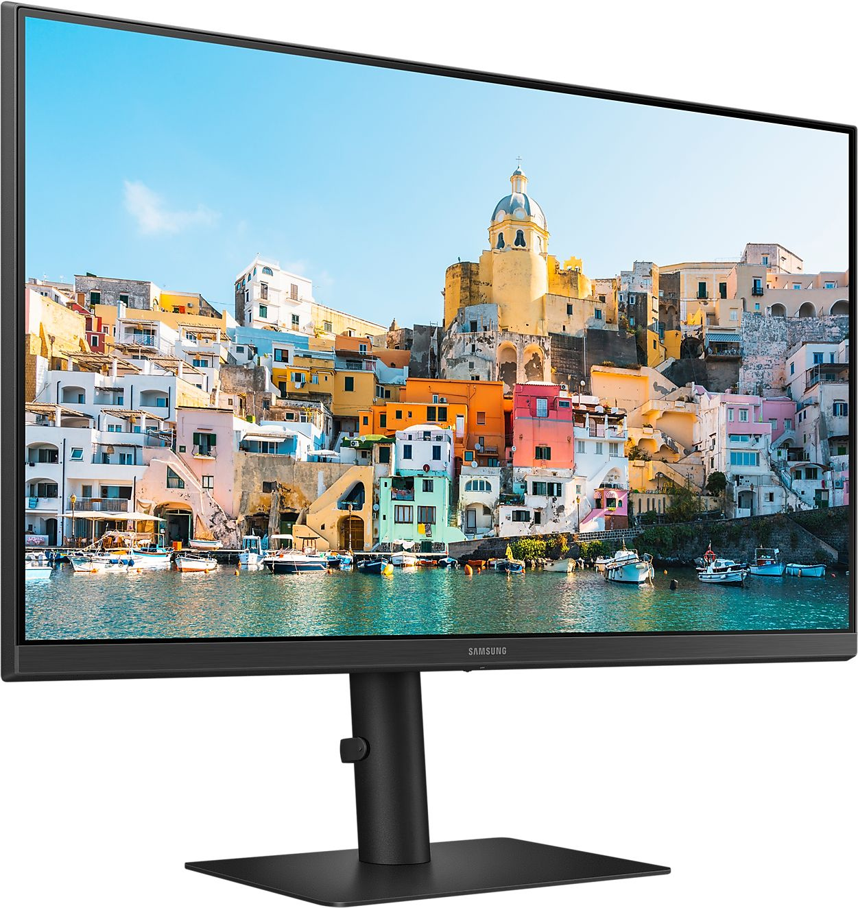 Монитор Samsung 24" S24A400UJU черный IPS LED 16:9 HDMI матовая HAS Piv 250cd 178гр/178гр 1920x1080 75Hz FreeSync DP FHD USB 5.2кг — фото 3