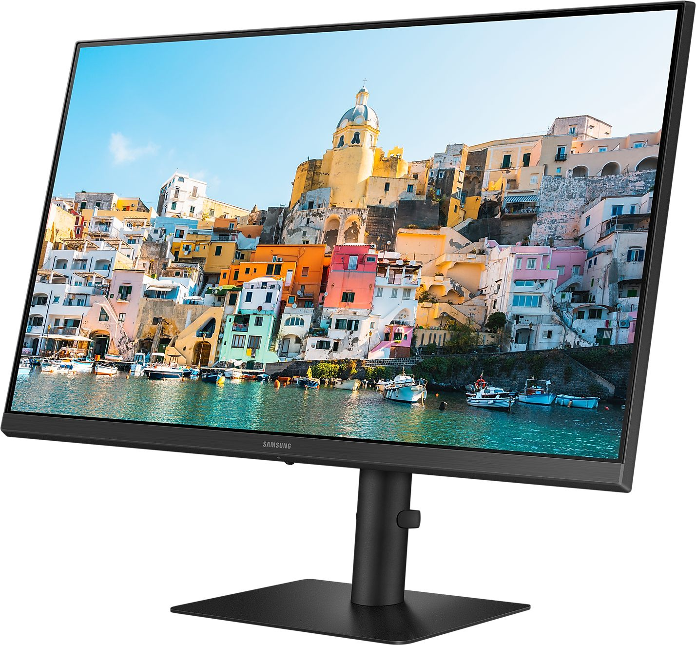Монитор Samsung 24" S24A400UJU черный IPS LED 16:9 HDMI матовая HAS Piv 250cd 178гр/178гр 1920x1080 75Hz FreeSync DP FHD USB 5.2кг — фото 8