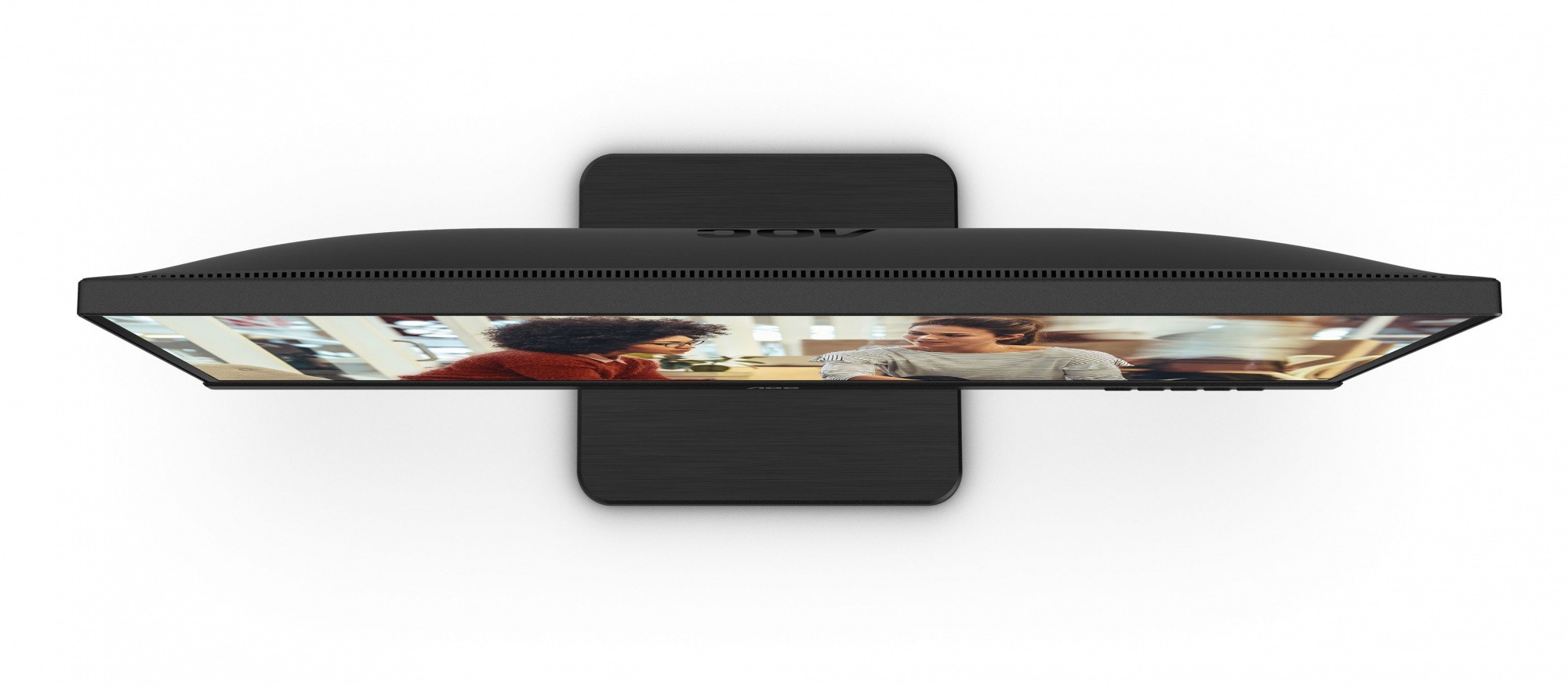 Монитор AOC 27" Q27E3UAM черный VA LED 4ms 16:9 HDMI M/M матовая 350cd 178гр/178гр 2560x1440 75Hz DP 2K USB 4.43кг — фото 4