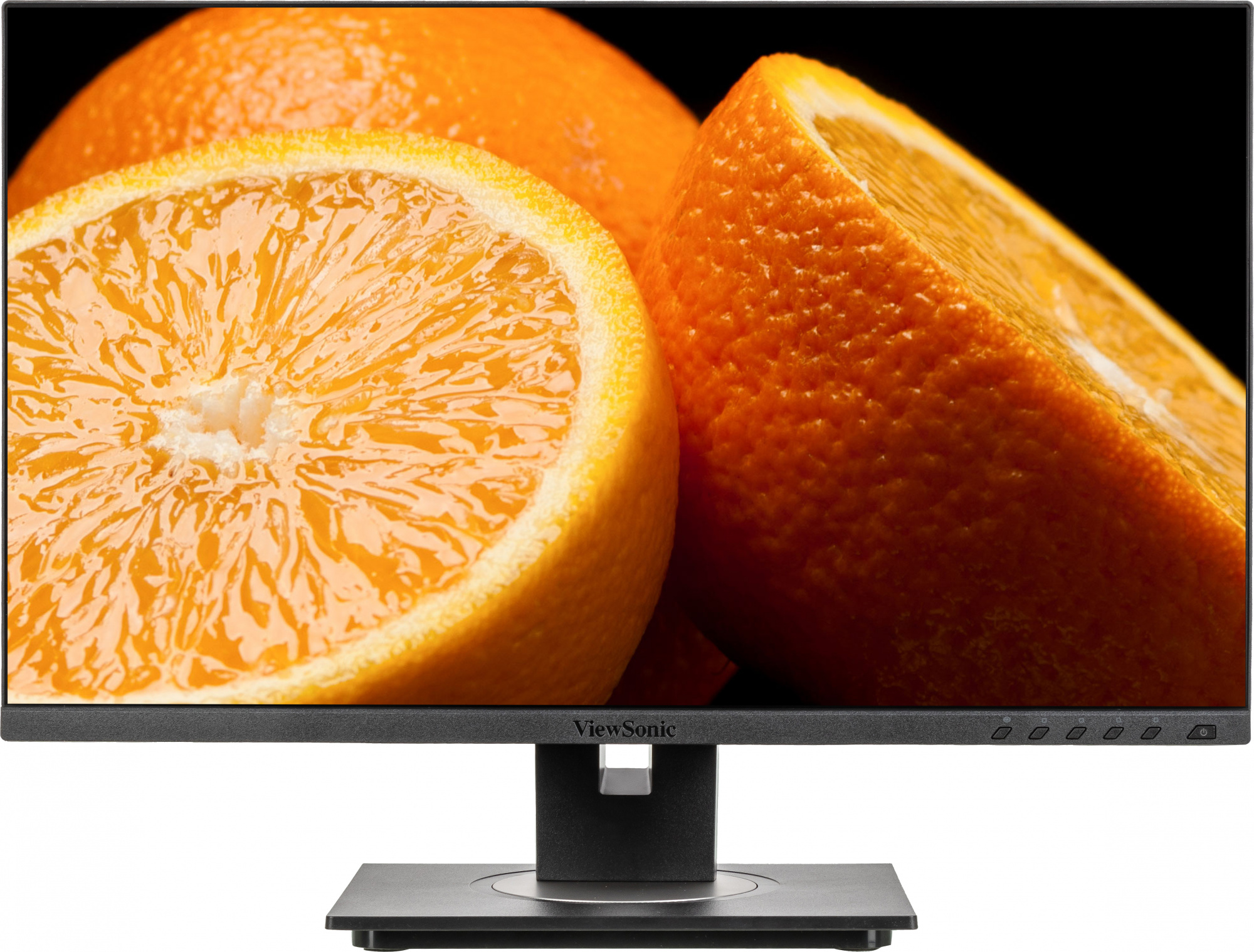 Монитор ViewSonic 23.8" VG2455 черный IPS LED 16:9 HDMI M/M матовая HAS Piv 250cd 178гр/178гр 1920x1080 60Hz VGA DP FHD USB 6.4кг — фото 2