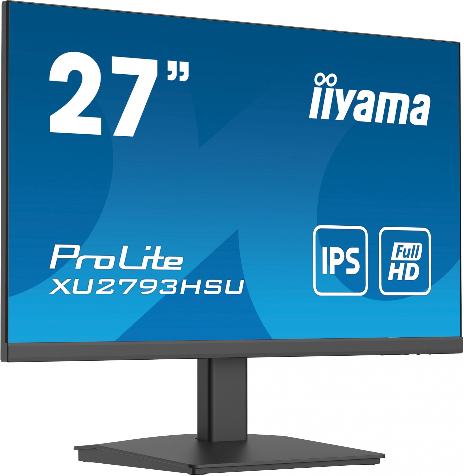 Монитор Iiyama 27" ProLite XU2793HSU-B4 черный IPS LED 4ms 16:9 HDMI M/M матовая 300cd 178гр/178гр 1920x1080 75Hz FreeSync VGA DP FHD USB 4.6кг — фото 2