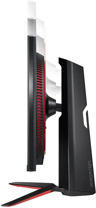 Монитор LG 27" UltraGear 27GN650-B черный/красный IPS LED 1ms 16:9 HDMI матовая HAS Piv 1000:1 350cd 178гр/178гр 1920x1080 144Hz G-Sync DP FHD 7.2кг — фото 9
