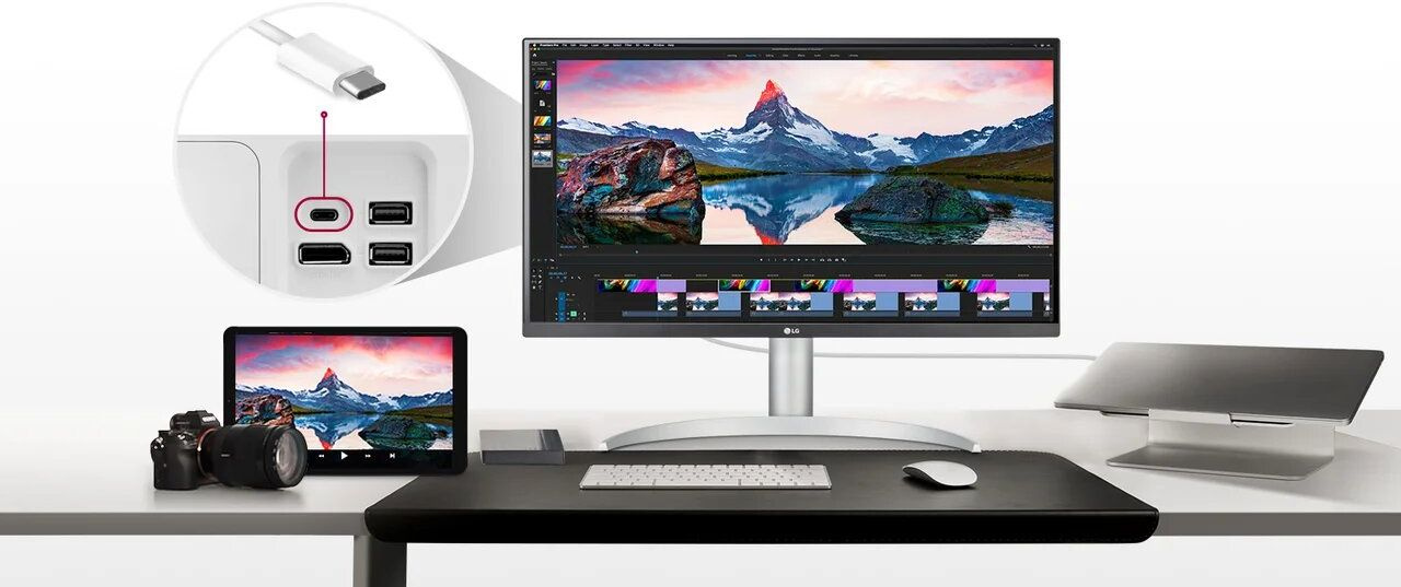 Монитор LG 27" UltraFine 27UP850N-W — фото 10
