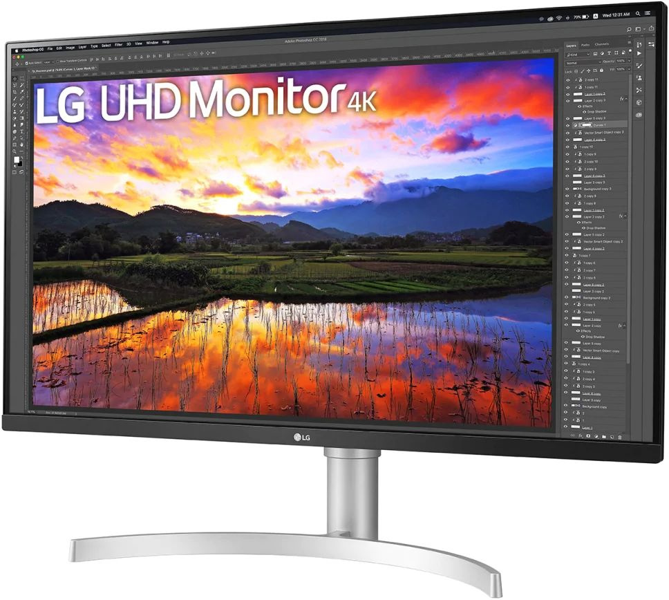 Монитор LG 31.5" 32UN650-W — фото 3