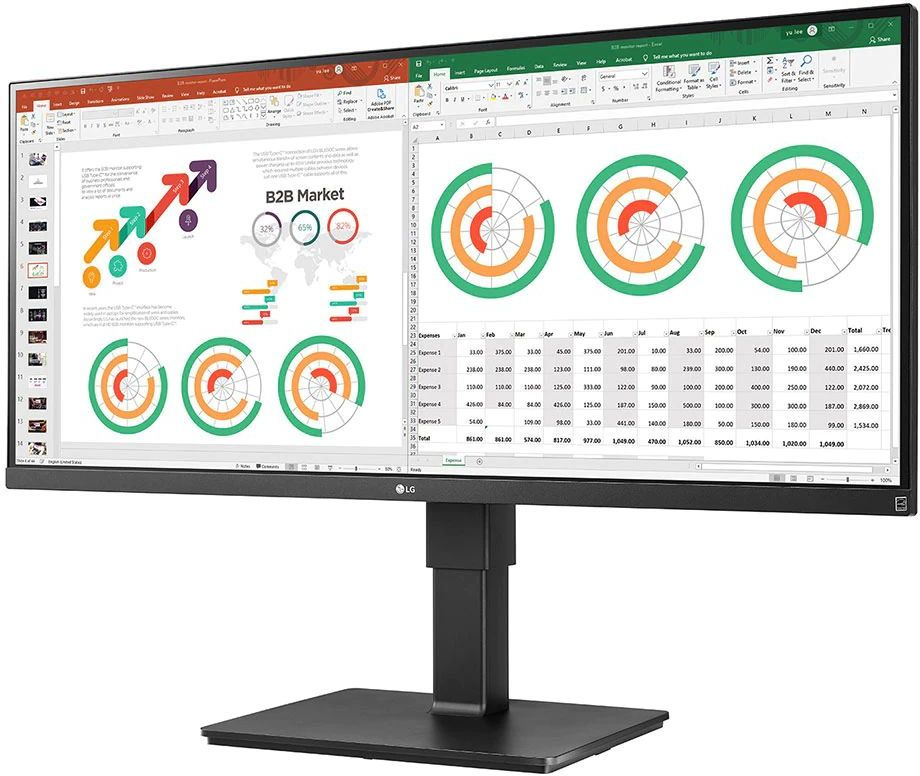 Монитор LG 34" UltraWide 34BN770-Bг