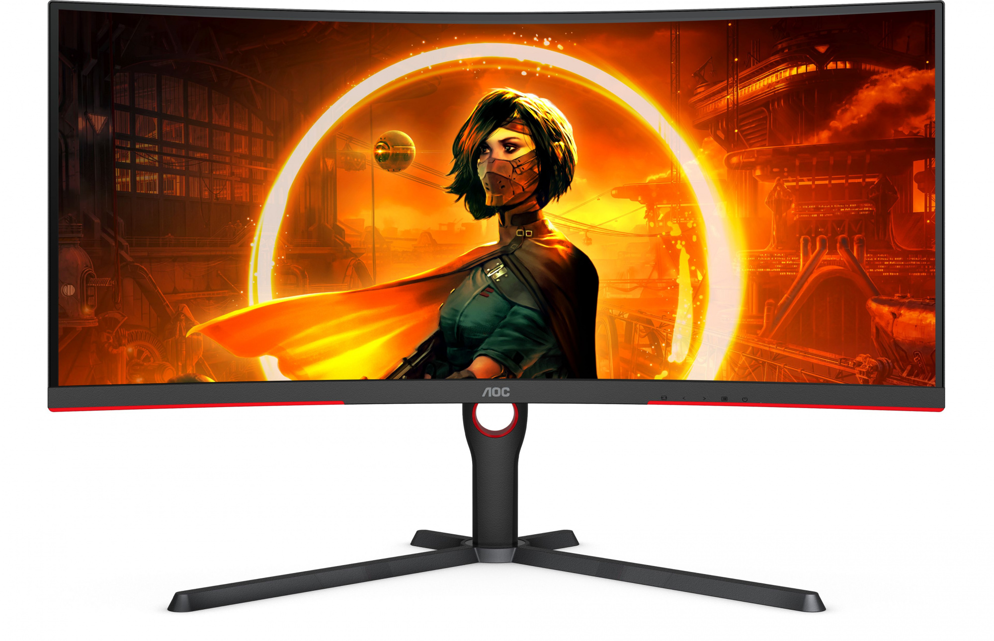 Монитор AOC 34" Gaming CU34G3S/BK