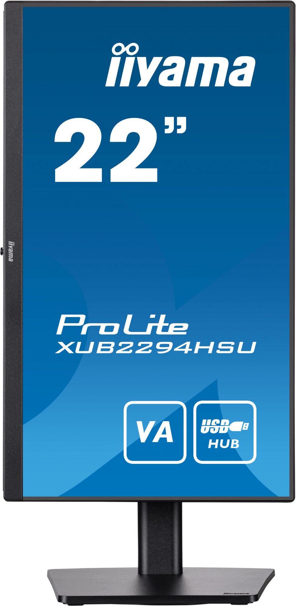 Монитор Iiyama 21.5" ProLite XUB2294HSU-B2 черный VA LED 1ms 16:9 HDMI M/M матовая HAS Piv 250cd 178гр/178гр 1920x1080 75Hz DP FHD USB 4.7кг — фото 2