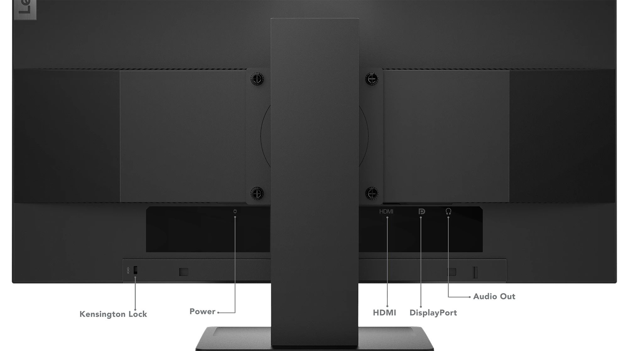 Монитор Lenovo 23.8" ThinkVision E24q-20 черный IPS 4ms 16:9 HDMI M/M матовая HAS Piv 300cd 178гр/178гр 2560x1440 75Hz DP 2K 5.05кг — фото 4