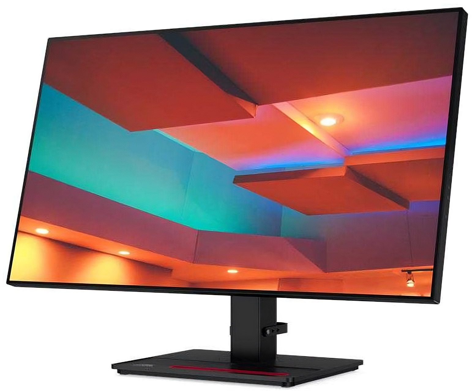 Монитор Lenovo 27" ThinkVision P27q-20 черный IPS LED 4ms 16:9 HDMI HAS Piv 1000:1 350cd 178гр/178гр 2560x1440 60Hz DP 2K USB 7.12кг — фото 4