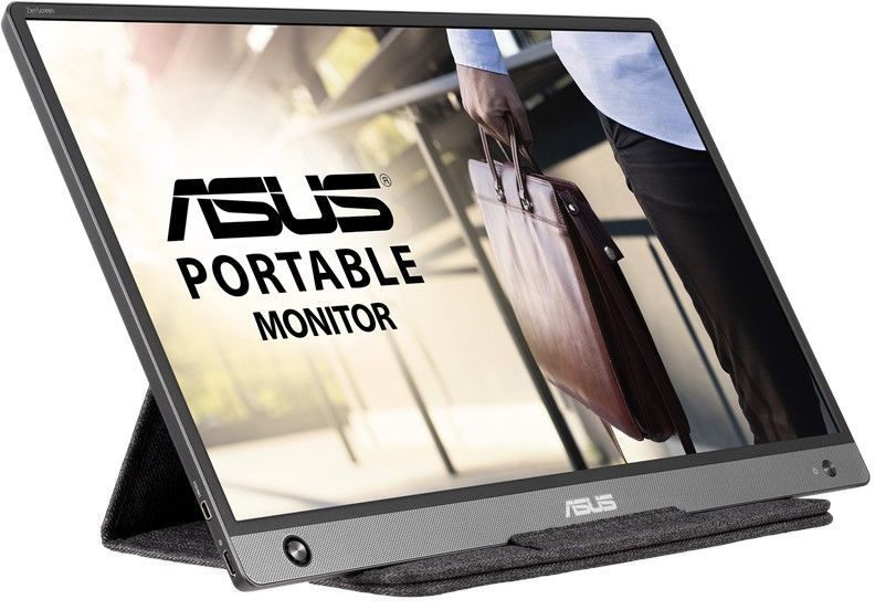 Монитор Asus 15.6" Portable MB16AH темно-серый IPS LED 16:9 HDMI M/M матовая 250cd 178гр/178гр 1920x1080 60Hz FHD USB 0.73кг — фото 2