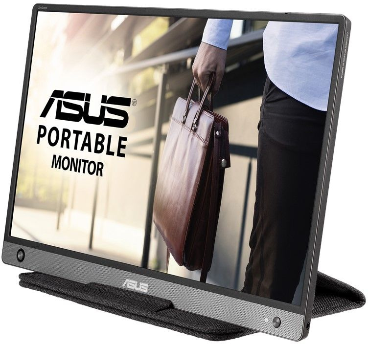 Монитор Asus 15.6" Portable MB16AH темно-серый IPS LED 16:9 HDMI M/M матовая 250cd 178гр/178гр 1920x1080 60Hz FHD USB 0.73кг — фото 5