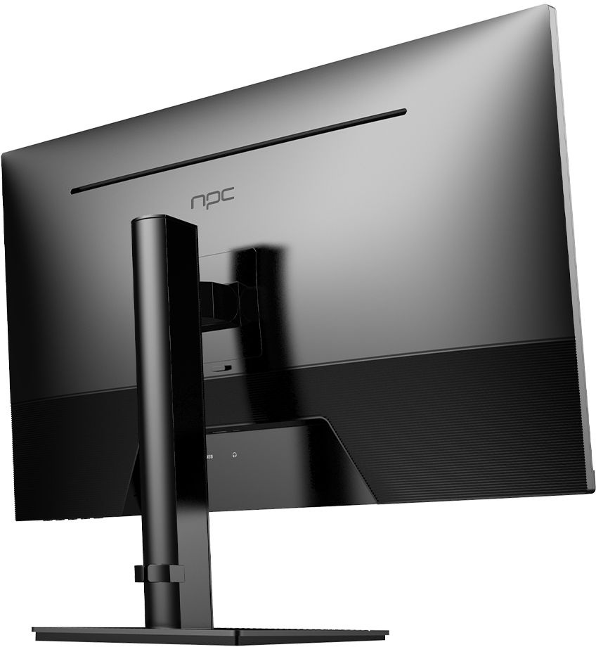 Монитор NPC 27" MF270A черный IPS LED 5ms 16:9 HDMI M/M матовая 250cd 178гр/178гр 1920x1080 75Hz FreeSync VGA FHD USB 4кг