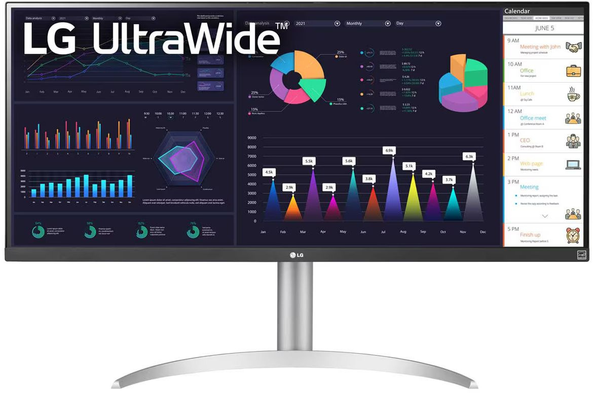 Монитор LG 34" UltraGear 34WQ650-W