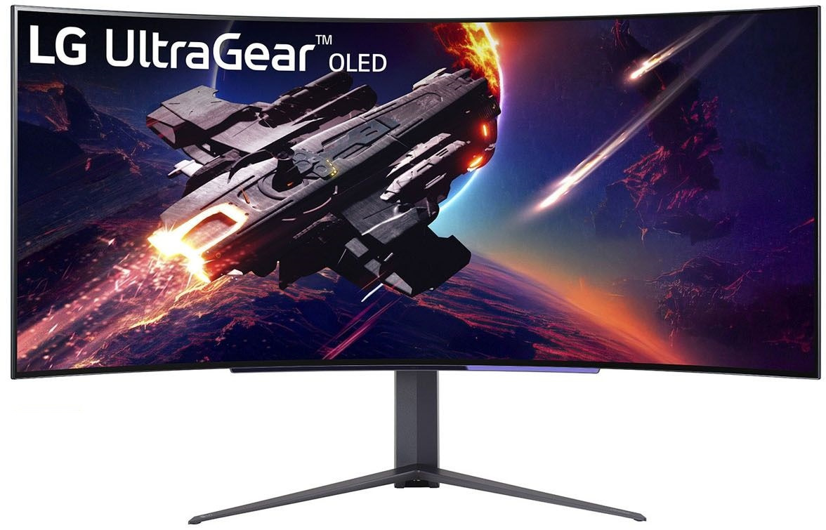 Монитор LG 44.5" UltraGear 45GR95QE-B (45GR95QE-B.ARUZ)