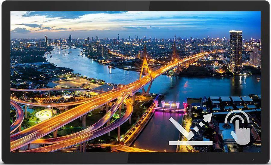 ЖК монитор PHILIPS 242B1TFL/00 23.8" Cенсорный экран 1920x1080 16:9 Matte 4 мс Цвет черный 242B1TFL