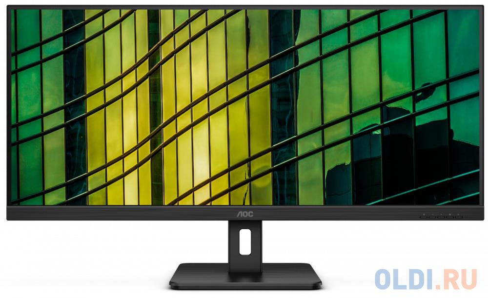 ЖК монитор AOC 34" 21 : 9 Cенсорный экран нет Panel IPS 2560x1080 21:9 75 4 мс Колонки Цвет черный Q34E2A