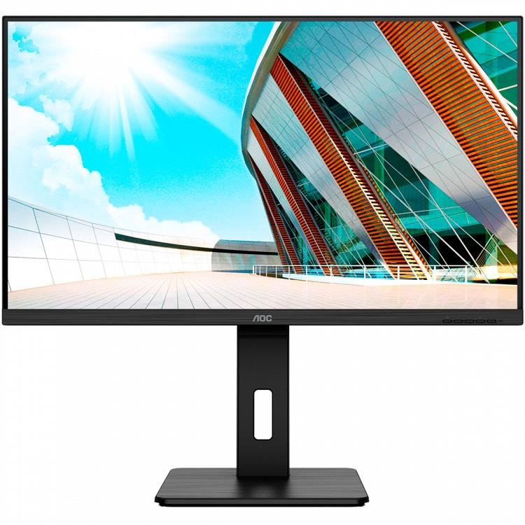 ЖК монитор AOC 31.5" Business Cенсорный экран нет Panel VA 3840x2160 16:9 60 4 мс Колонки Поворотный Регулируется по высоте Наклон Цвет черный U32P2CA