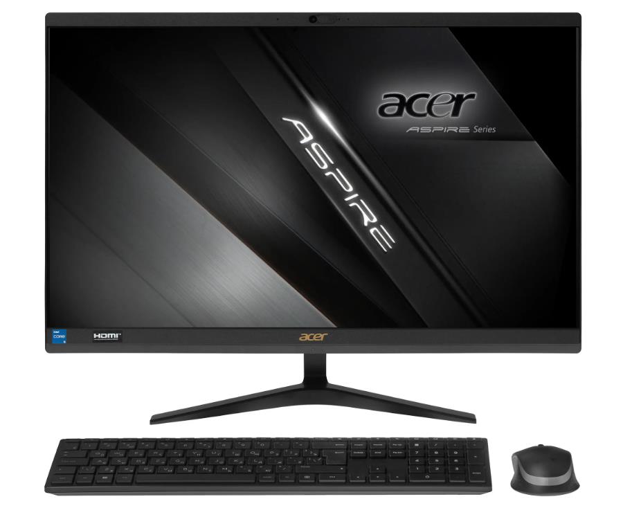 Моноблок ACER All-in-One Acer Aspire C24-1700 CPU Core i5 i5-1235U Частота процессора 4400 МГц 23.8" 1920x1080 16Гб DDR4 3200 МГц 512Гб Intel Iris Xe Graphics встроенная без ОС черный Аксессуары в ком