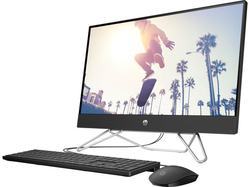 Моноблок HP 6V340EA/23.8" 1920x1080 Cенсорный экран нет/Intel Core i5-1235U 4400 МГц/RAM 8Гб/SSD 512Гб/Iris Xe Graphics встроенная/ENG/RUS/DOS/Jet Черный/5.37 кг 6V340EA