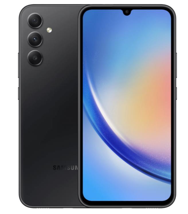 Мобильный телефон GALAXY A34 NFC A346 8/128 BLACK SAMSUNG