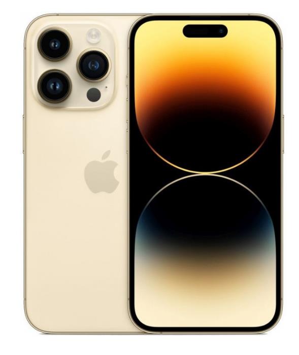 Мобильный телефон IPHONE 14 PRO 128GB GOLD MQ083AA/A APPLE