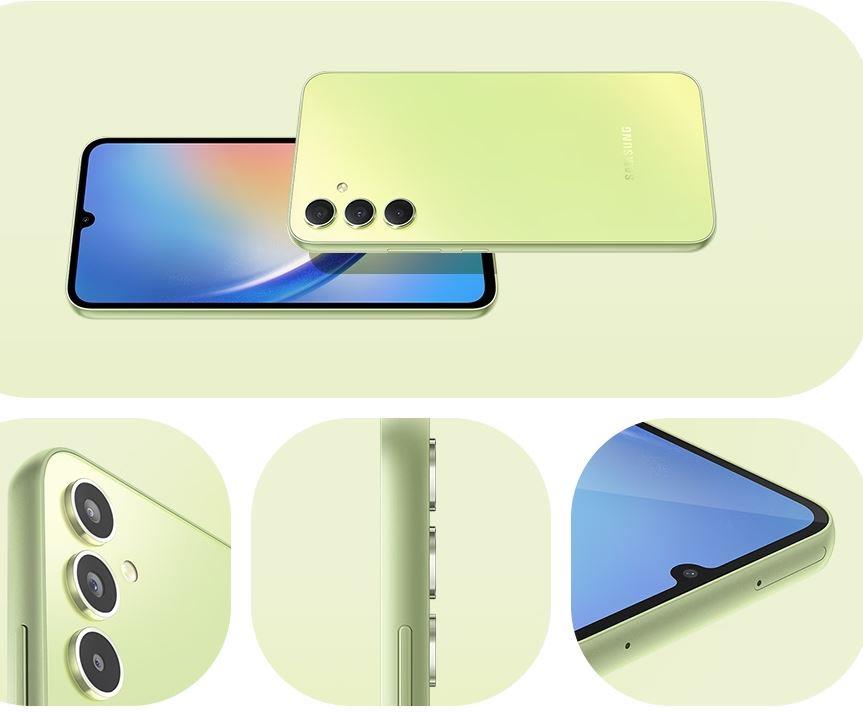 Мобильный телефон GALAXY A34 5G NFC 8/256GB GREEN SM-A346E SAMSUNG