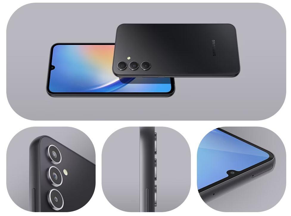 Мобильный телефон GALAXY A34 5G NFC 8/256GB BLACK SM-A346E SAMSUNG
