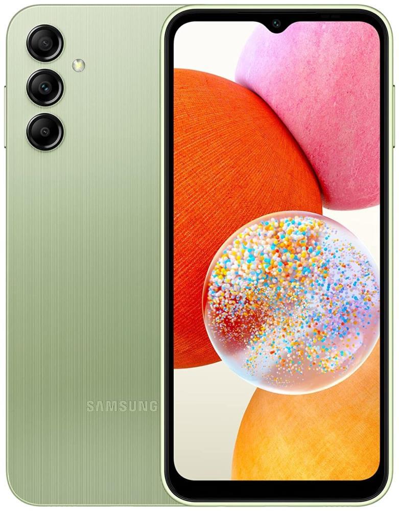 Мобильный телефон GALAXY A14 6/128GB LIGHT GREEN SAMSUNG