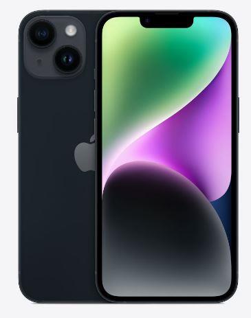 Мобильный телефон IPHONE 14 256GB MIDNIGHT MPVU3CH/A APPLE